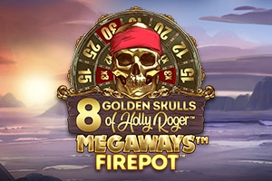 03517 8 golden skulls of holly roger megaways